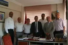 MİTSO Yönetim Kurulu İl Kültür ve Turizm Müdürü Dr. Kamil Özer’i ziyaret etti.