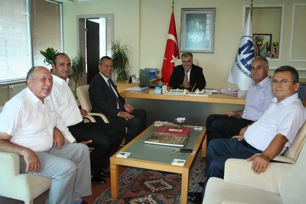 MİTSO Muğla Vergi Dairesi Başkanı Zafer Evci’yi ziyaret etti. - 1