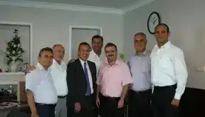 MİTSO Muğla Vergi Dairesi Başkanı Zafer Evci’yi ziyaret etti.