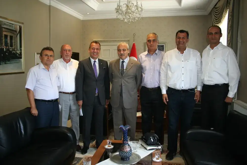 MİTSO Yönetimi Muğla Valisi Mustafa Hakan Güvençer’i ziyaret etti. - 1