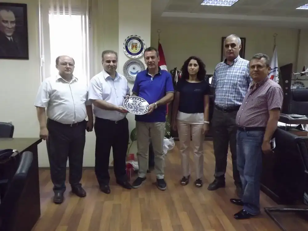 Muğla S.K.Ü. Milas S. K. M. Yüksekokulu yönetimi MİTSO’da - 1