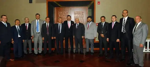 MİTSO’NUN YENİ YÖNETİMİ ANKARA’DA  - 1