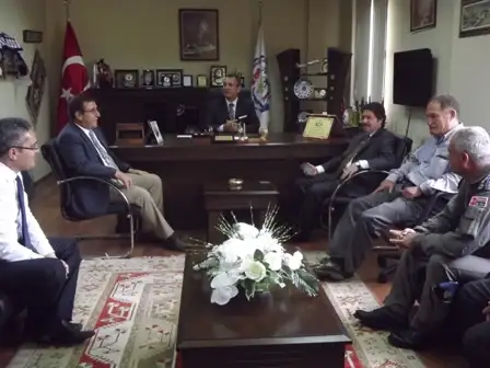 MUĞLA VALİSİ FATİH ŞAHİN MİLASA MİTSODA VEDA ETTİ