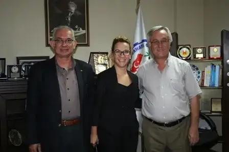 GARANTİ BANKASI MÜDİRESİ YAŞAR PAMUK MİTSOYA VEDA ETTİ