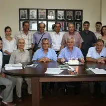 TOBB BAŞKANI HİSARCIKLIOĞLUNDAN MİTSO BAŞKANI ENVER TUNAYA DOĞUM GÜNÜ PASTASI