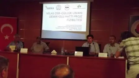 OSB -  GÜLLÜK LİMANI DEMİRYOLU 66 VEYA 116 AYDA MALİYETİNİ KARŞILAYACAK