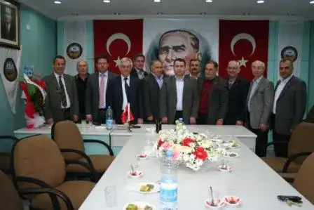 MİTSO YÖNETİMİ YENİ ES. KEF. KO. YÖNETİCİLERİNİ KUTLADI