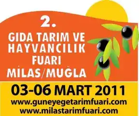 2. MİLAS Gıda, Tarım ve Hayvancılık Fuarı 3- 6 Mart ta