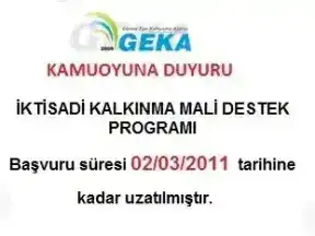 Geka Teknik Yardım Masaları Duyurusu