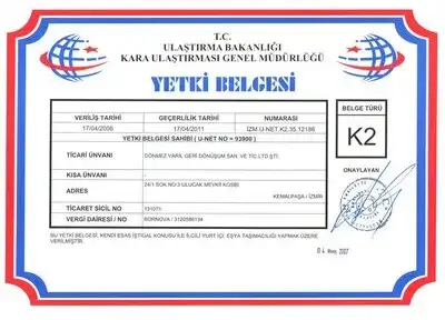 K Yetki Belgesi Alma Süresi Uzatıldı