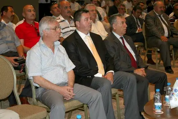 TOBB Muğla Odaları Sarıgermede toplandı. Toplantıya TOBB Başkanı Hisarcıklıoğlu da katıldı.