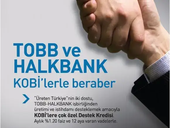 TOBB - HALKBANK İşbirliği Destek Kredisine İlişkin Açıklama