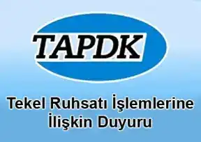 Tekel Ruhsatı İşlemlerine İlişkin Duyuru