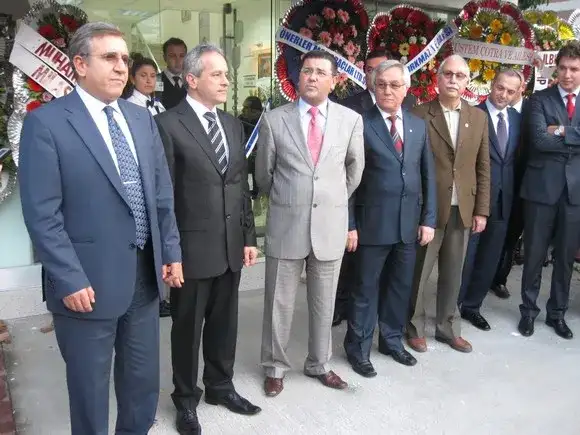 MİTSO Yönetimi Anadolu Bank Milas Şubesinin açılışına katıldı.