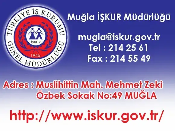 Muğla İş Kurumu Müdürlüğünün Staj Programı hakkındaki duyurusu