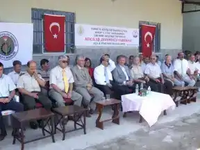 Atıcılar Zeytinyağı fabrikası düzenlenen törenle hizmete sunuldu.