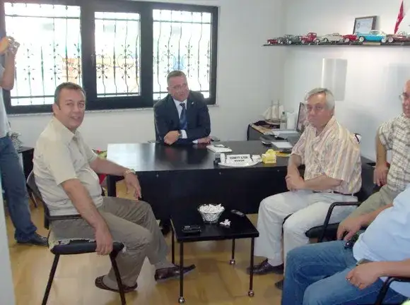 MİTSOdan, Vakıfbank Milas Şube Müdürüne kutlama ziyareti