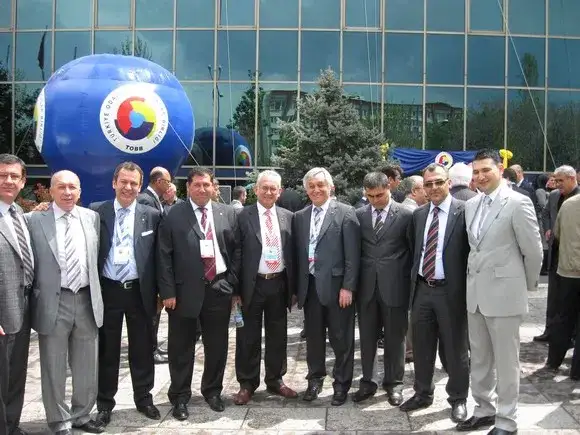 MİTSO Yönetimi TOBBnin Genel Kurulundan döndü