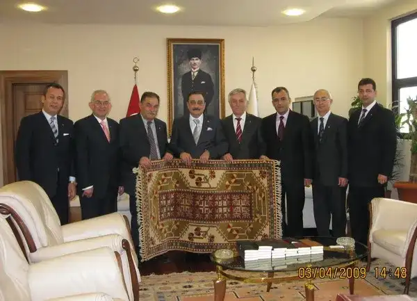 MİTSOdan Ankara Ticaret Odası Başkanı Sinan AYGÜNe ziyaret