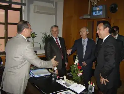 YENİ MİTSO YÖNETİMİNDEN VERGİ DAİRESİ MÜDÜRLÜĞÜNE ZİYARET