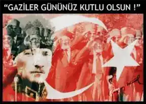 19 EYLÜL GAZİLER GÜNÜ KUTLU OLSUN!