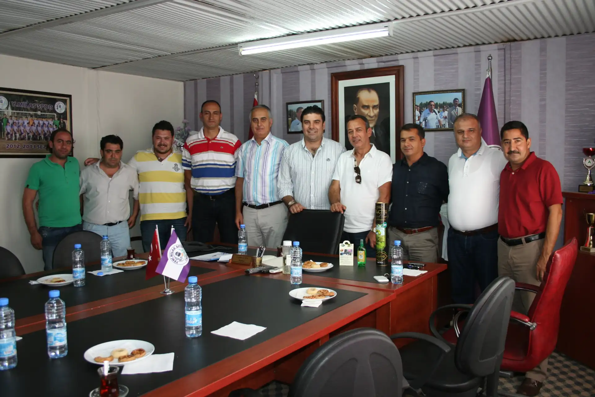 MİTSO Yönetimi Y. Milasspor’u ziyaret etti. - 1