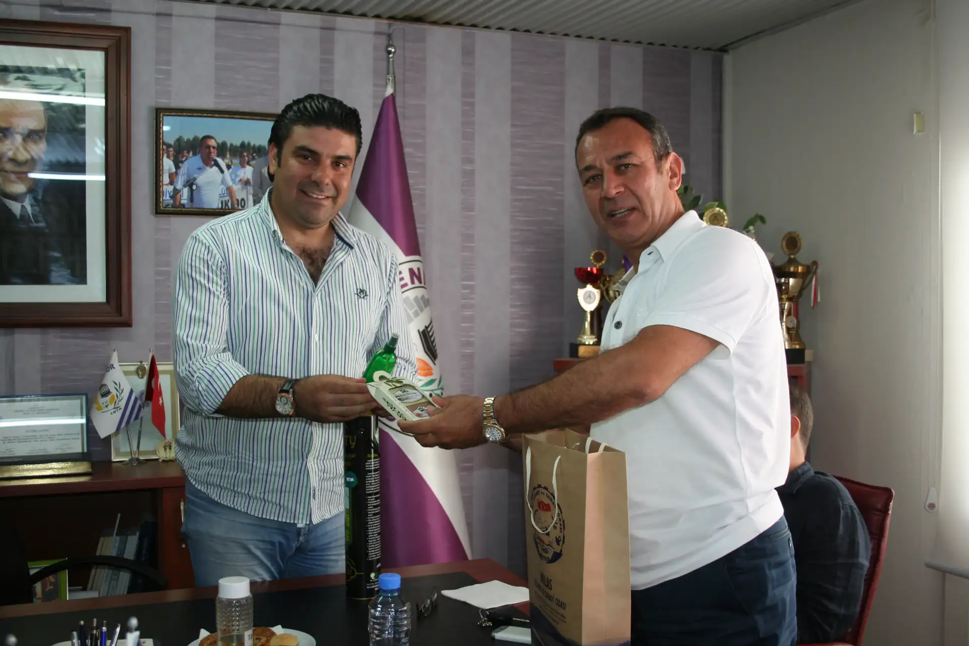 MİTSO Yönetimi Y. Milasspor’u ziyaret etti.