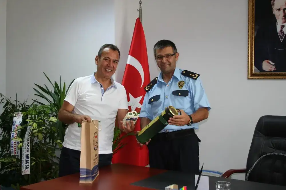 MİLAS’IN TARİH SEVER BİR EMNİYET MÜDÜRÜ VAR