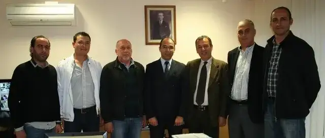 MİTSO Yönetimi Halkbank’ı ziyaret etti.