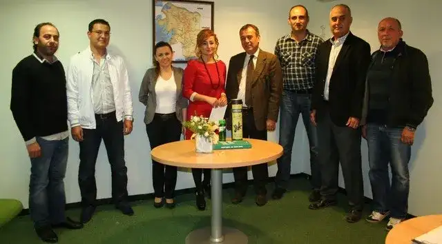 MİTSO Yönetimi Garanti Bankası’nı ziyaret etti. - 2