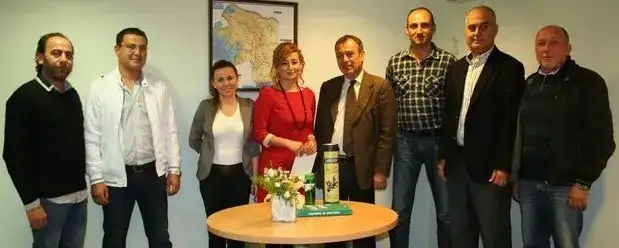 MİTSO Yönetimi Garanti Bankası’nı ziyaret etti.
