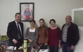 MİTSO YÖNETİMİ 4. NOTER AYŞE ÇOBAN’I ZİYARET ETTİ