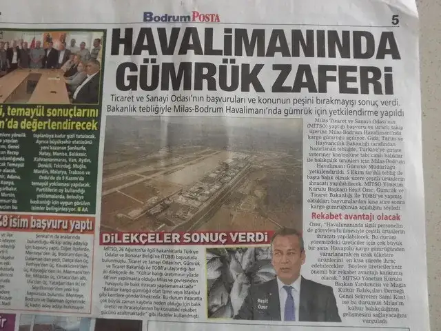 MİTSO’NUN KARGO GÜMRÜĞÜ BAŞARISI POSTA’NIN BODRUM EKİNDE  - 1