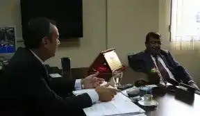 MHP MİLAS BELEDİYE BAŞKAN ADAYI ZENCİR MİTSO’YU ZİYARET ETTİ