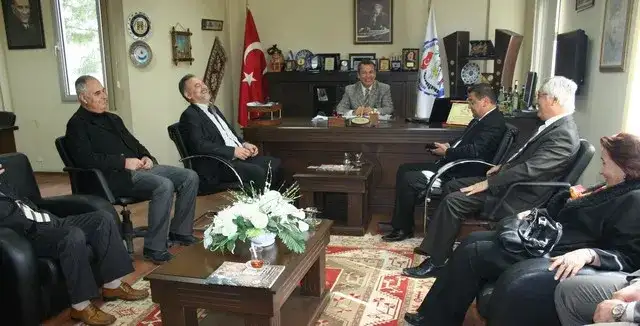 CHP BELEDİYE BAŞKANI VE ADAYI MUHAMMET TOKAT VE MUĞLA MİLLETVEKİLİ TOLGA ÇANDAR MİTSO’DA