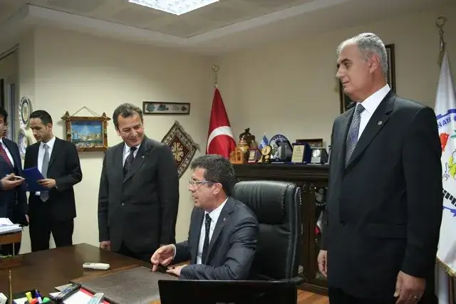 EKONOMİ BAKANI NİHAT ZEYBEKÇİ MİTSO’NUN KONUĞU OLDU - 1