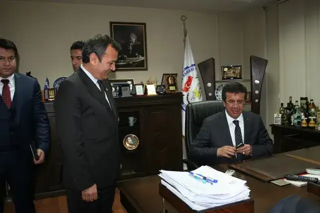 EKONOMİ BAKANI NİHAT ZEYBEKÇİ MİTSO’NUN KONUĞU OLDU - 2
