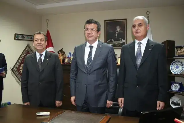 EKONOMİ BAKANI NİHAT ZEYBEKÇİ MİTSO’NUN KONUĞU OLDU - 3