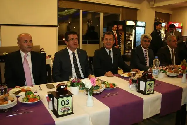 EKONOMİ BAKANI NİHAT ZEYBEKÇİ MİTSO’NUN KONUĞU OLDU - 5