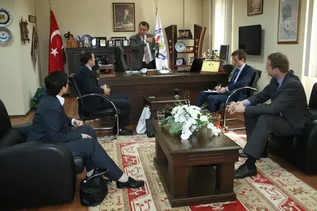 MİTSO’NUN ALMAN KONUKLARI MİLAS’IN TARİHİ ZENGİNLİKLERİYLE TOPRAK HAVUZ BALIKLARINDAN ÇOK ETKİLENDİLER. - 3