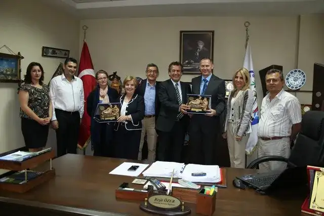 Hırvatistan’ın Türkiye Büyükelçisi ile İzmir Fahri Konsolosu MİTSO’da “MİLAS KUTSANMIŞ BİR YER”