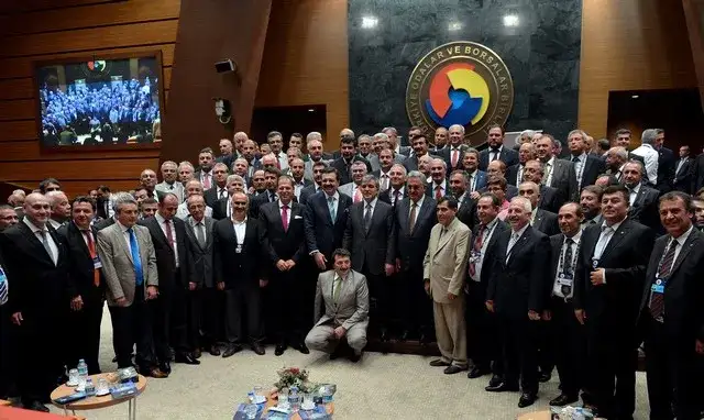 MİTSO Meclis Başkanı M. Yüksel ile Yönetim Kurulu Başkanı R. Özer de katıldı. TOBB’DEN GENEL KURUL DELEGELERİNE ŞEREF BELGESİ 