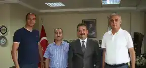 VERGİ DAİRESİ  BAŞKANI VE MÜDÜRÜ MİTSO’YA VEDA ETTİ