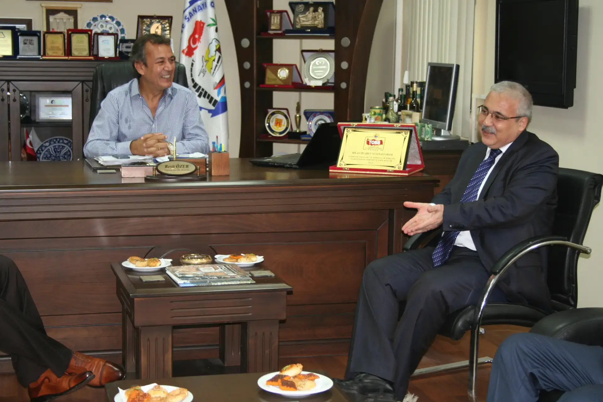 MUĞLA VALİSİ GÜVENÇER’DEN MİTSO’YA VEDA ZİYARETİ - 4