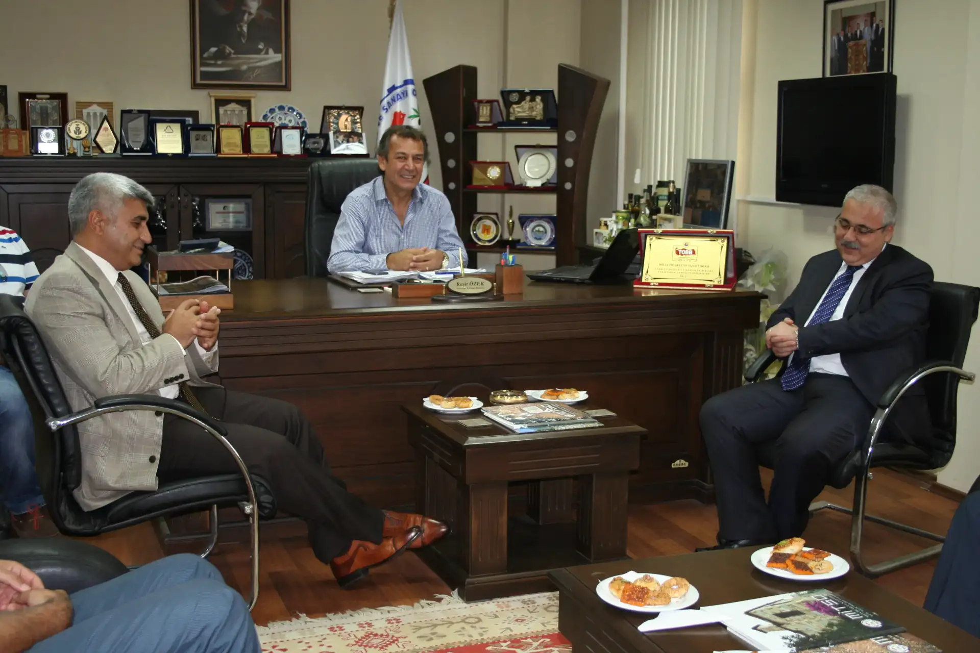 MUĞLA VALİSİ GÜVENÇER’DEN MİTSO’YA VEDA ZİYARETİ - 5