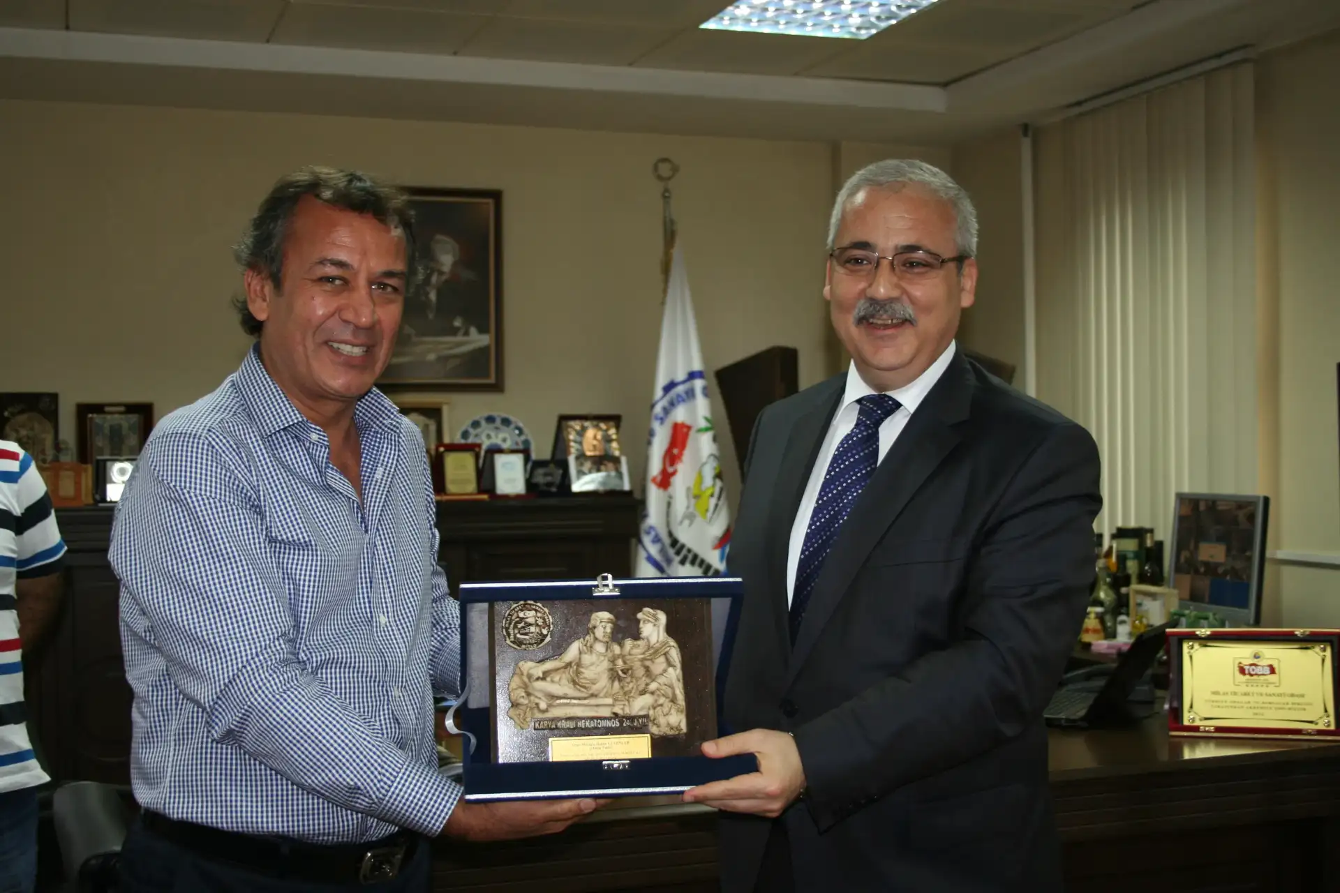 MUĞLA VALİSİ GÜVENÇER’DEN MİTSO’YA VEDA ZİYARETİ - 6