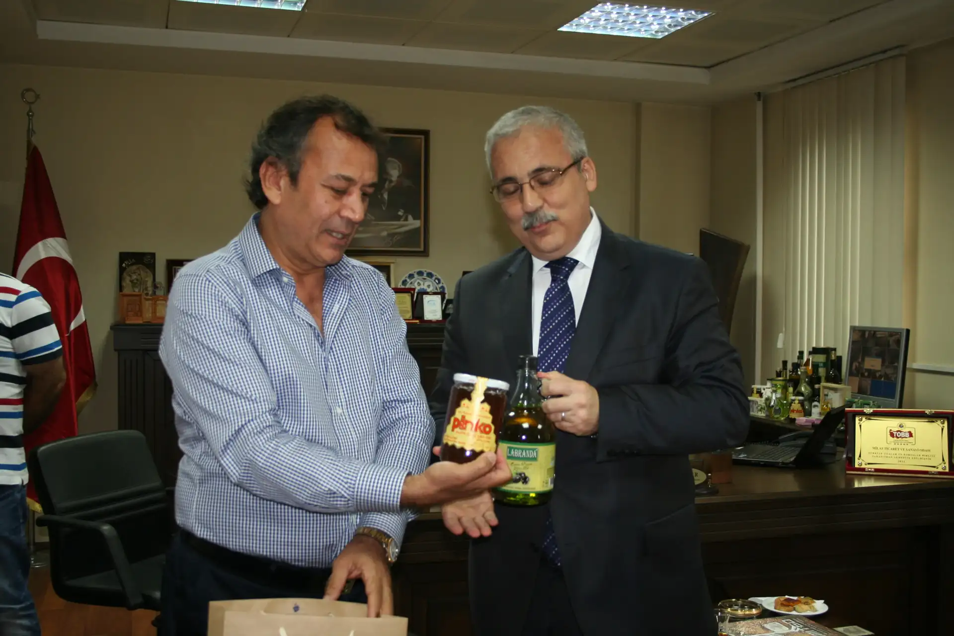 MUĞLA VALİSİ GÜVENÇER’DEN MİTSO’YA VEDA ZİYARETİ - 7