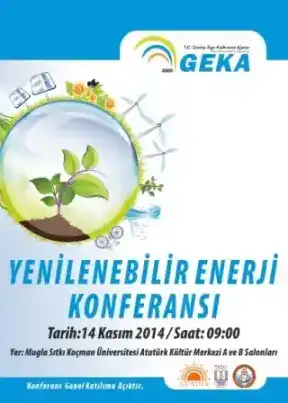YENİLENEBİLİR ENERJİ KONFERANSI DUYURU METNİ