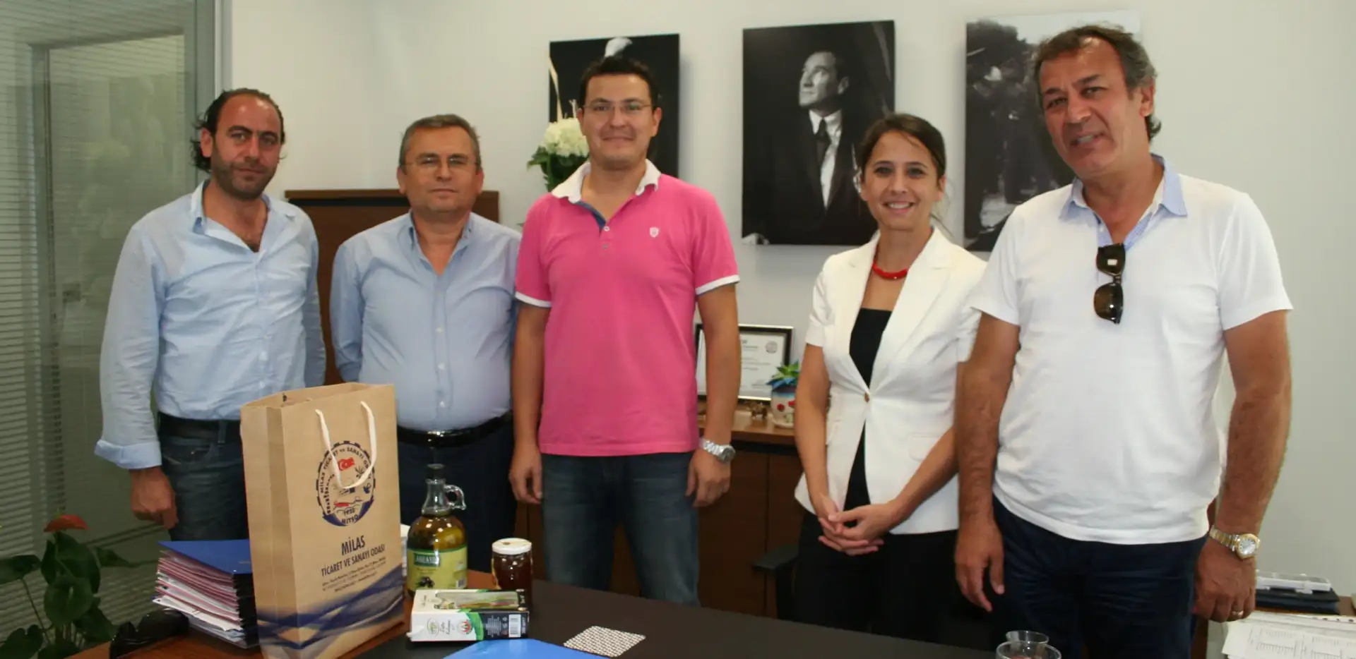 MİTSO’DAN TÜRKİYE İŞ BANKASI ATATÜRK BULVARI ŞUBESİNE KUTLAMA