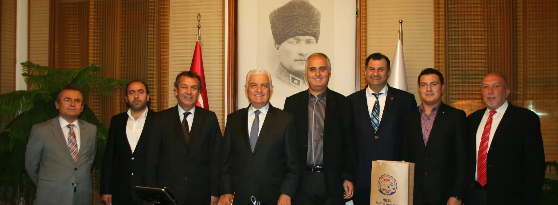 MİTSO ,  MUĞLA BÜYÜKŞEHİR BELEDİYE BAŞKANI DR. GÜRÜN'Ü ZİYARET ETTİ.